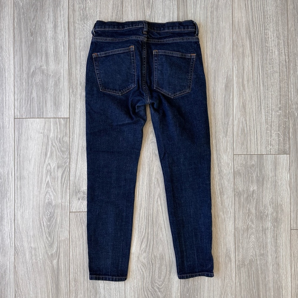 Everlane Ankle Dark Blue Jeans - Picture 4 of 4